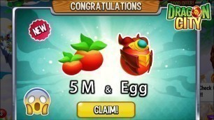 'Dragon City - Claim 5 Million Food + High Overlord Dragon | SPECIAL REWARDS 