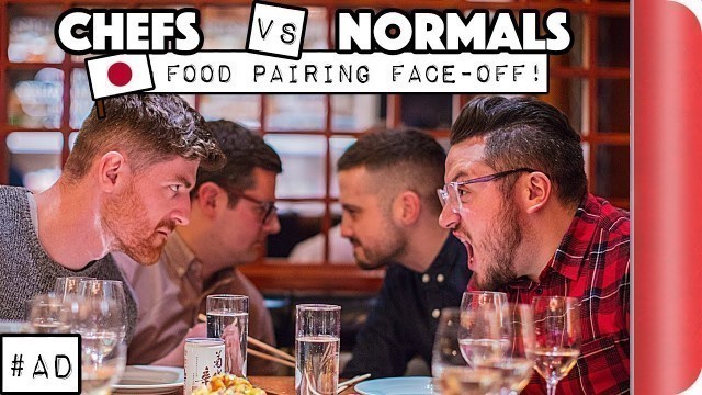 'Chefs vs Normals Japanese Food Pairing FACE-OFF'