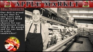 'Apple Market | Internal Digital Signage'