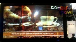 'ISE 2012: AOpen Shows Cool Digital Signage Quick Food Service Solution'