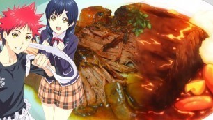 'Beef Bourguignon Recipe 食戟のソーマ (Making Food Wars Food in Real Life) Shokugeki no Soma'