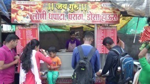 'जय गुरु लोनी धपाटा पराठा डोसा हाउस | Street Food Shivaji Nagar Pune'