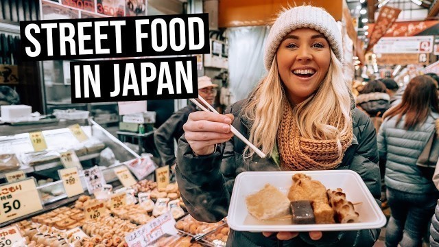 'We Tried Japanese Street Food in Osaka, Japan'