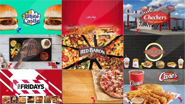 'Top 9 (Part-6) Fast Food Brands, Restaurants Logo Spoof Pixar Lamps Luxo Jr'