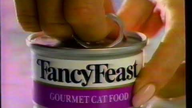 '1989 Fancy Feast Cat Food TV Commercial'