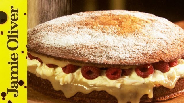 'Super Simple Sponge Cake | Jamie Oliver'