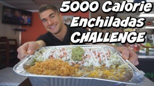 'INTENSE MEXICAN ENCHILADA CHALLENGE! Authentic Mexican Food Challenge | Man Vs Food'