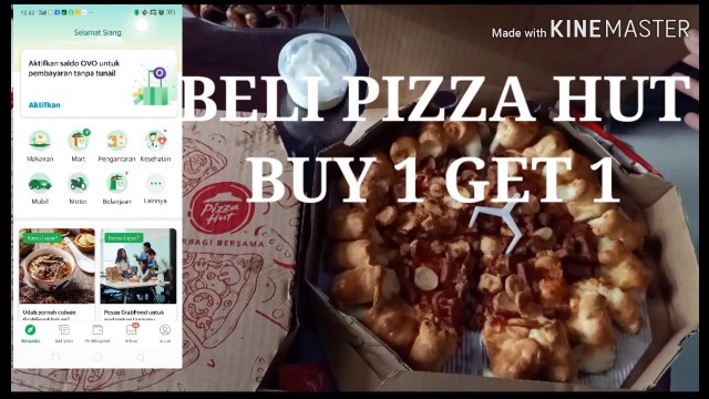 'CARA PESAN PIZZA HUT BUY 1 GET 1 MELALUI APLIKASI GRAB FOOD'