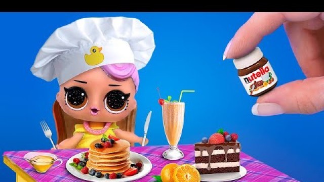 'DIY Miniature Food аnd Drinks / Miniature Real Cooking'