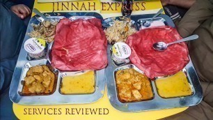 'Jinnah Express | Review of Services, Food & Dining Car | New Train of Pakistan Railways'