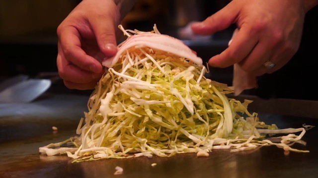 'The Best Okonomiyaki - Japan Street Food -'