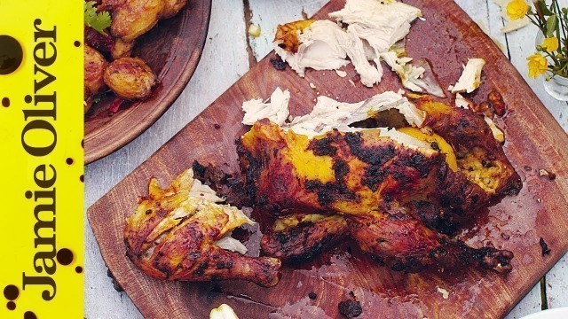 'Spicy Roast Chicken | Jamie Oliver'