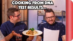 'Using someone\'s DNA test results to cook their \'perfect\' dish!'