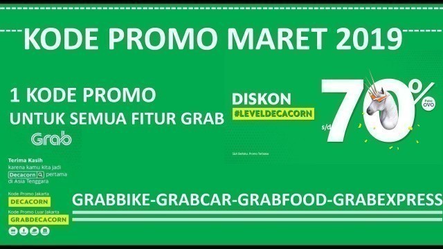 'KODE PROMO GRAB MARET 2019'