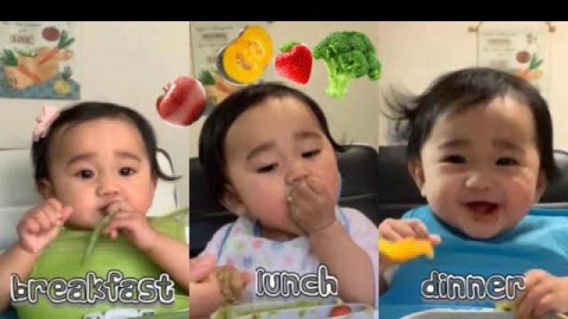 'WHAT MY 8 MONTH OLD BABY EATS IN A DAY | JAPAN LIFE'