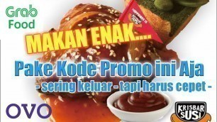 'KODE PROMO GRABFOOD INI SERING KELUAR TAPI HARUS CEPET!!!  [Tutorial]'