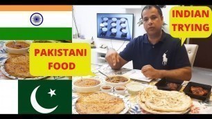 'Indian Trying Pakistani Food I Pakistani Street Food'