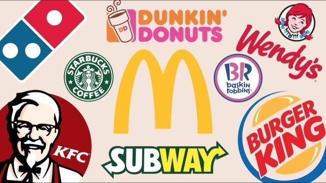 'TOP 10 BIGGEST Fast Food chains in the WORLD!'