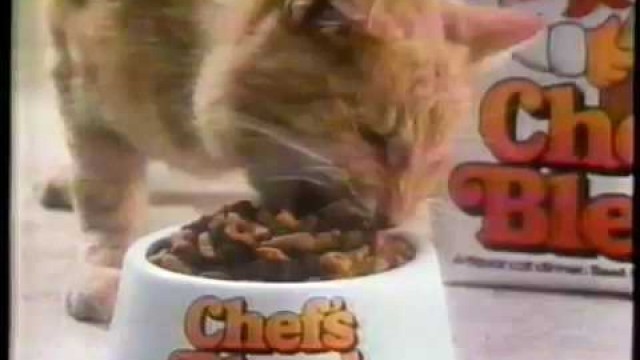 'Chefs Blend Cat Food TV Commercial'