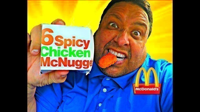 'McDonald\'s New Spicy Chicken McNuggets are off the hook!'