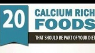 'Calcium rich food / calcium Diet maintain.'