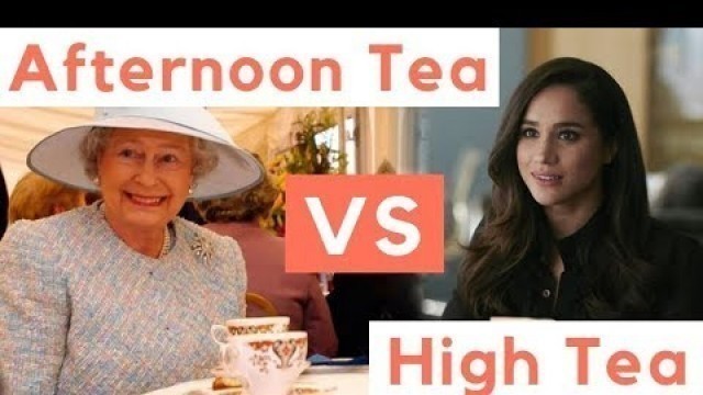 'High Tea vs. Afternoon Tea'