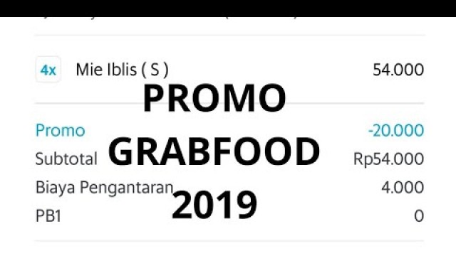 '5 kode promo grabfood terbaru 2019'