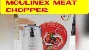 'Video no (42) review of moulinex original chopper sabir electronic center'