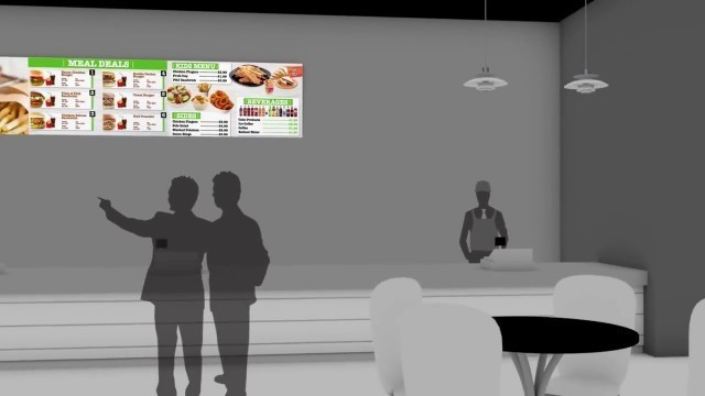 'Restaurant Digital Signage   Digital Menu Boards, Promo Scre'