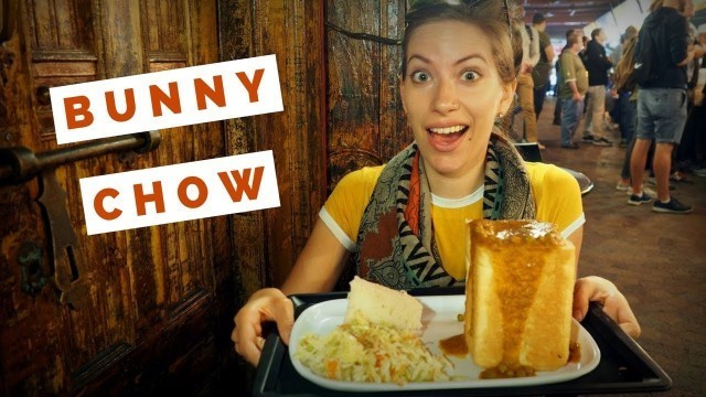 'Bunny Chow Curry Review - Eating South African Indian Food in Cape Town, South Africa'