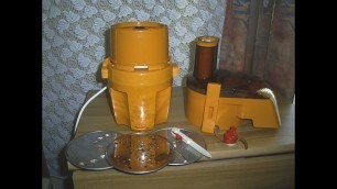 'Test- Funktionsprüfung Zerkleinerer -Moulinex  Type 32002 Schnitzelwerk,Food Processor,Food Chopper'