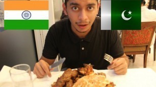 'INDIANS TRYING OUT PAKISTANI FOOD!!!'