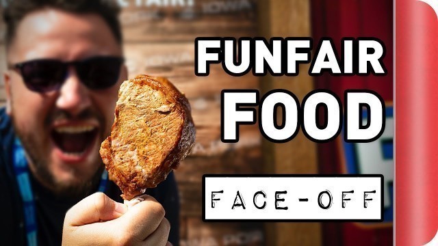 'FUNFAIR FOOD FACE-OFF!! | Game Changers #AD'