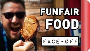 'FUNFAIR FOOD FACE-OFF!! | Game Changers #AD'