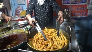 'WORLD BIGGEST JALEBI EVER | NO 1 BEST JALEBI | Indian Street Food'