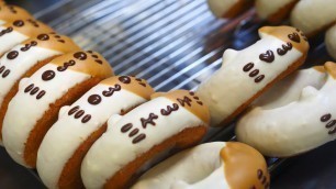 'Super Cute Animals Doughnuts  - Japanese street Food'