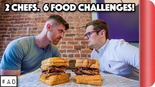 '2 CHEFS. 6 FOOD CHALLENGES! | Game Changers'