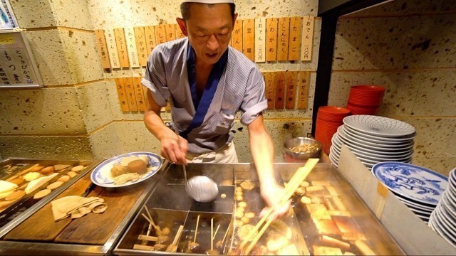 'JAPANESE STREET FOOD - Tokyo Street Food Tour | CRAZY Street Food in Japan + BEST Nightlife in TOKYO'