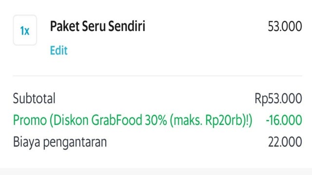 'Kode promo grabfood terbaru, 2020 pertengahan bulan maret'