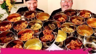 'Making Our Own INDIAN THALI 15+ Items! Indian Food in Miami, Florida'