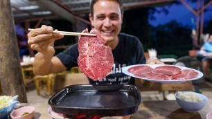 'Eating the KOBE BEEF of Thailand - Is It That Good?? 