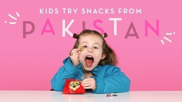 'Kids Try Pakistani Snacks | Kids Try | HiHo Kids'