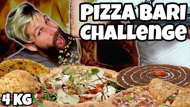 '4 KG DI PIZZA A BARI CHALLENGE - CHEAT DAY - MAN VS FOOD'