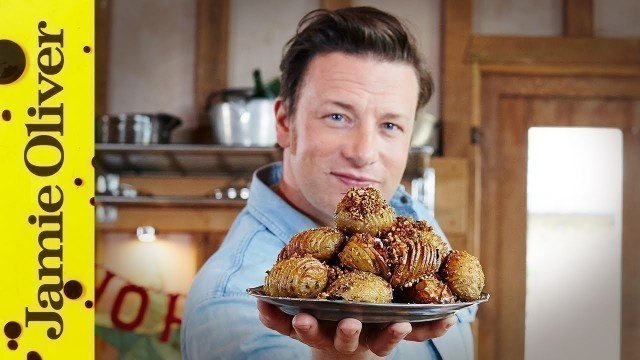 'Christmas Hasselback Potatoes | Jamie Oliver'