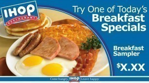 'Digital Signage for IHOP'