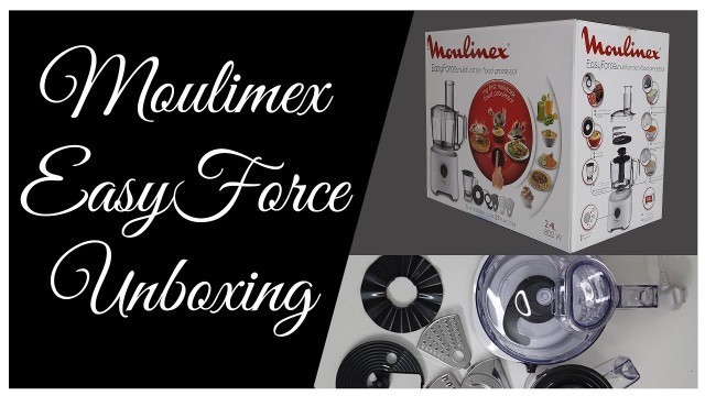 'Unboxing of food processor/moulinex food processor/Moulinex easy force/Naaz Art Hub'