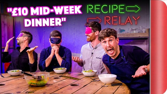 '£10 MID-WEEK DINNER Recipe Relay Challenge | Pass it On S2 E14'