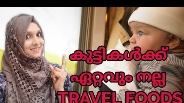 'Best Travel Foods For 6 to 12 Months Old Babies Malayalam'