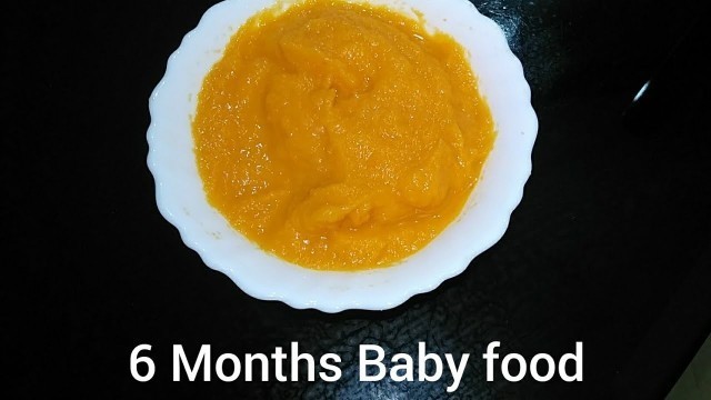 'BABY FOOD MALAYALAM |6 months old baby food recipe malayalam,  carrots food'