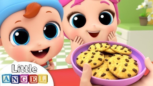 'Yum, Yum, Cookies and Vegetables | Little Angel Kids Songs & Nursery Rhymes'